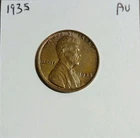 1935 Lincoln Cent AU Exact Coin Pictured Free Shipping Philadelphia