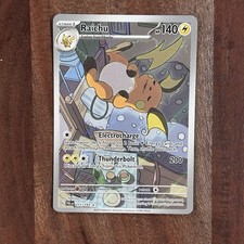 Raichu 211/193 Illustration Rare Holo Pokemon Paldea Evolved 2023 NM
