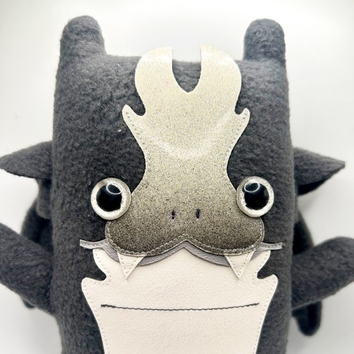 Peluche Sparq the Dragon Black Smoke Ed ComicCon Robot Gigante Bonnie Plano Nuevo con Etiquetas 4/20 - Imagen 2 de 9