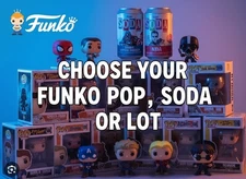 CHOOSE YOUR FUNKO POP, SODA, OR FUNKO LOT -- VAULTED, CHASE, EXCLUSIVE, COMMONS