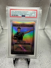 2007 Bowman Sterling Madison Bumgarner Prospects Auto Refractor /199 PSA 10