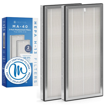 Medify Air Medify Ma-40 Genuine Replacement Filter For Allergens Smoke