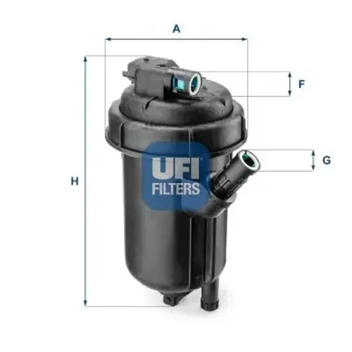 Ufi Filters Ufi 55.125.00 Fuel Filter - Image 6