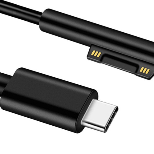 Connectez le câble de charge type C à l'alimentation pour Microsoft Surface - Photo 2/3