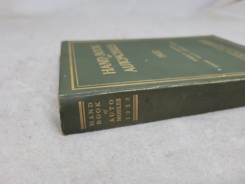 1922 Handbook of Automobiles Foreign Edition Shows American Makers Hardcover - Picture 8 of 24