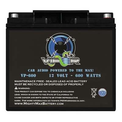 Mighty Max VP-600 - 12V 18AH, 600 Watt Car Audio High Current Power Cell Battery