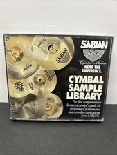 SABIAN Cymbal Sample Library 1992 NEW SEALED ...