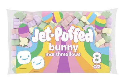 Jet-Puffed Bunny Marshmallows Limited Edition 8 Oz. Bag Set Of 3 New
