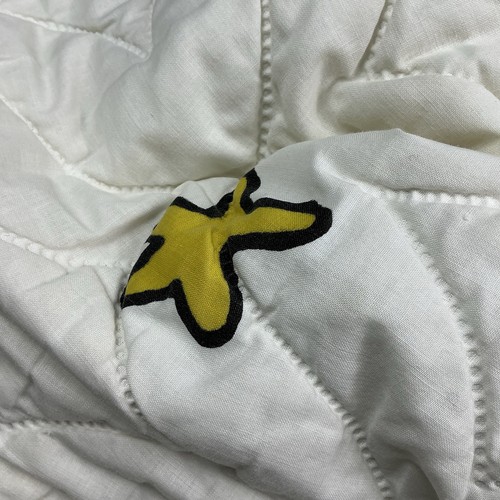 Vintage 60er/70er Snoopy Peanuts Charlie Brown gesteppte Tagesdecke 75 x 101 hergestellt in den USA - Bild 4 von 8