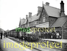 Cambrian Railways, Machynleth, 4-4-0 Aberystwyth class Loco seen here  c1881