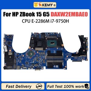 For HP ZBook ZBook 15 G6 DAXW2EMBAE0 Notebook Motherboard i3 i5 i7 CPU Tested *l