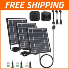 Adjustable Solar Panel Kit for Blink Cameras - Continuous Power Supply Solution