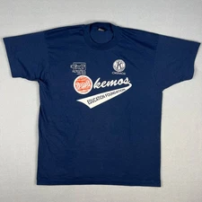 VTG Okemos 3 on 3 Basketball T Shirt Mens XL 1990s Michigan Screen Stars USA