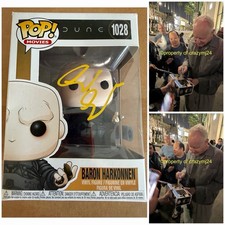 Stellan Skarsgard signed Baron Harkonnen Dune Funko Autograph Proof SWAU COA
