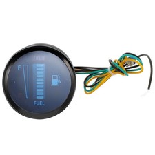 Level Gauge 12V LED Motorcycle Level Meter Universal Car SUV Gauge