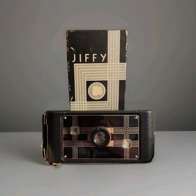 Vintage Jiffy Kodak Folding Camera Six 16 with Box | eBay