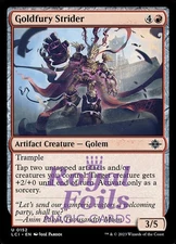 Goldfury Strider 4x FOIL Lost Caverns of Ixalan MTG LCI Uncommon MINT red