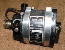 Antique Thomas Edison Ediphone Universal Motor #58247 for Master Shaver Runs Gr8