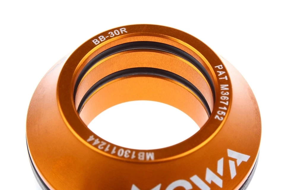 MOWA Road MTB Cycling BB30 Bottom Bracket to Shimano 24mm BB Adapter Orange - Image 4 of 4