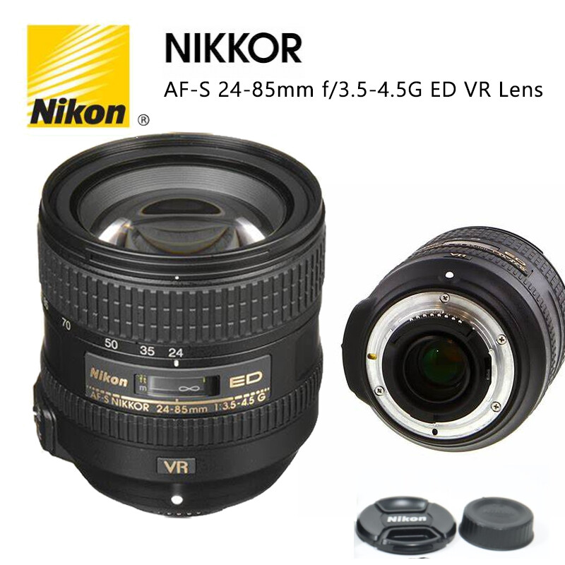 Nikon AF-S NIKKOR 24-85mm f/3.5-4.5G ED VR Zoom Lens with Vibration Reduction