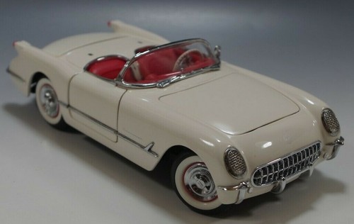 FRANKLIN MINT 1953 CHEVROLET CORVETTE CAR 1:24 SCALE DIE CAST MIB COA #4 - Picture 3 of 10