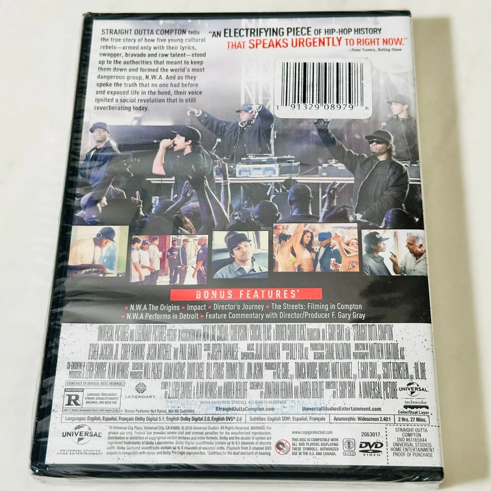Straight Outta Compton - DVD - New / Sealed - Promo Copy - Image 2 of 2