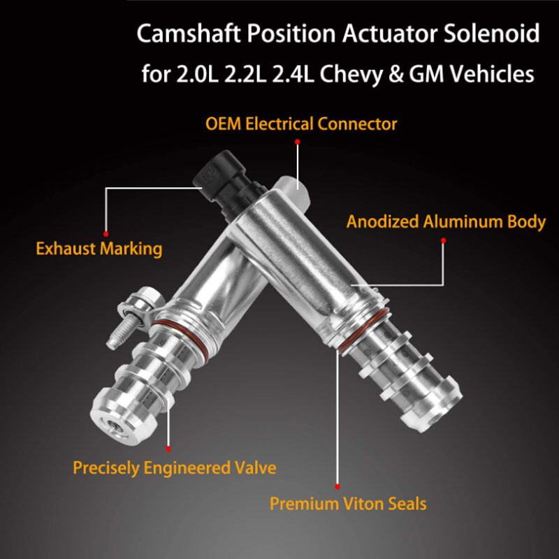 Intake & Exhaust VVT Solenoid Cam Actuator for 20062010 Chevrolet