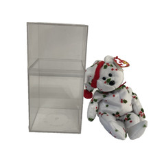 TY Beanie Baby - 1998 Holiday Teddy- With TY tags and a case.
