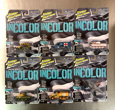 JOHNNY LIGHTNING GREATEST GENERATION SHOULD'VE SEEN IT IN COLOR