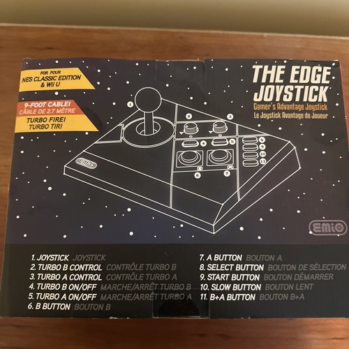 The Edge Joystick For NES Classic Edition & Wii U (Book NOT Included) - Picture 2 of 3