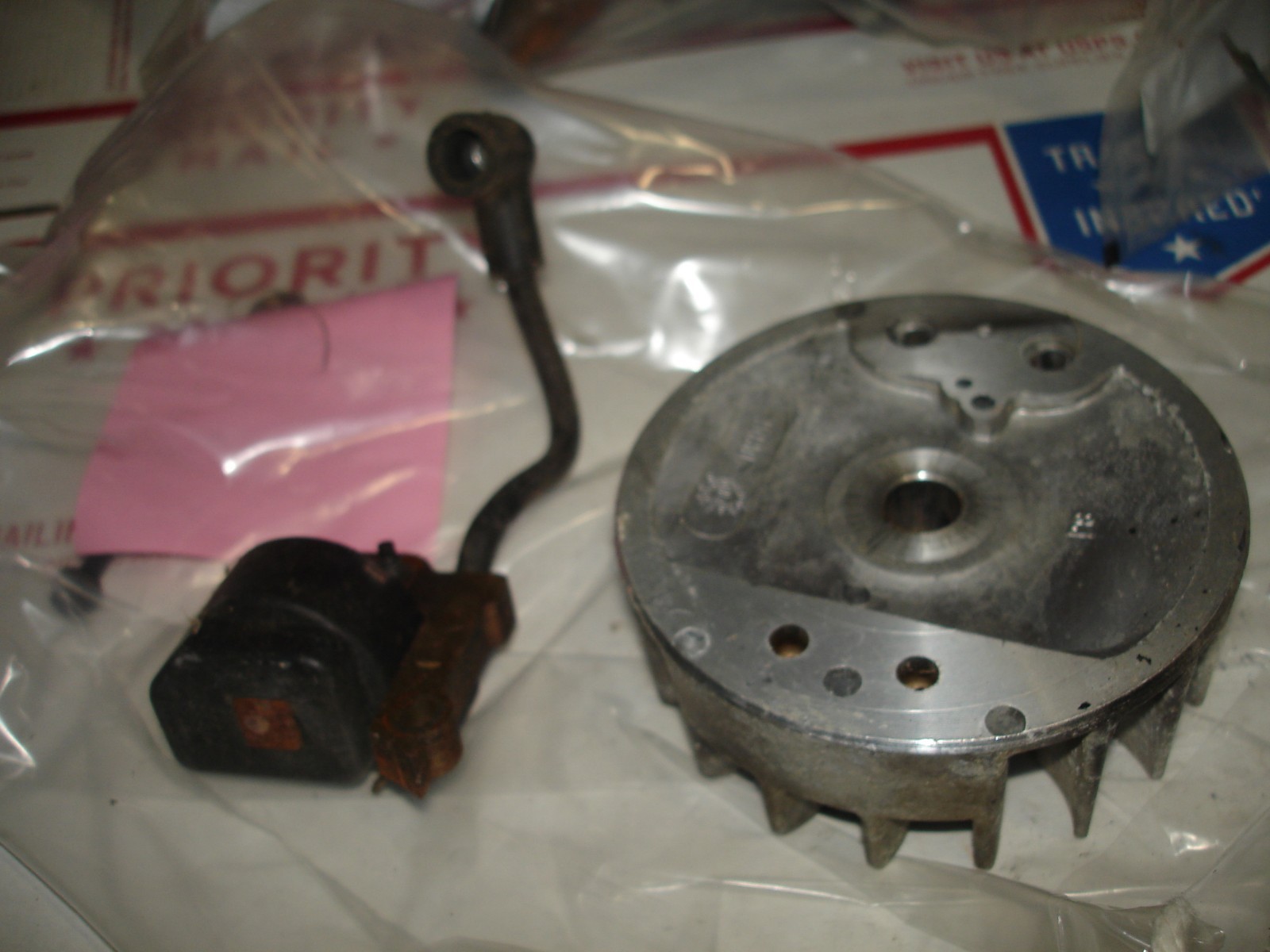 Strikemaster Magnum 3 plus coil flywheel ice auger part 49cc tc200 bin