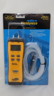 Fieldpiece SDMN5 Dual Port Manometer OPEN BOX