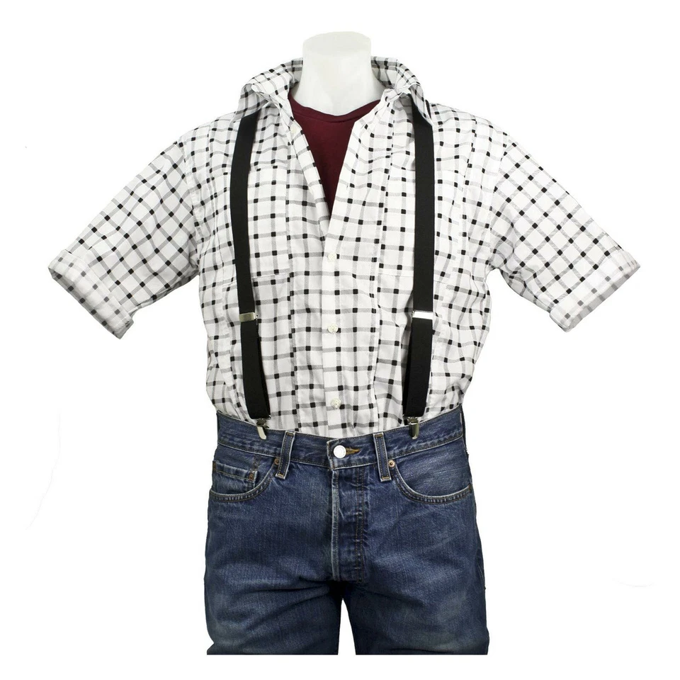 Camisa Top Disfraz A Cuadros Marty McFly Regreso al Futuro Adulto Para Hombre S M L XL Foto 2 de 4