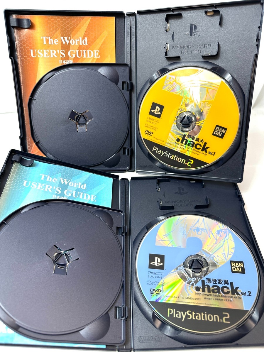 ps2カセット集 Bandai PS2 .hack Vol.1-4 Complete Set Japan NTSC-J Rare | eBay