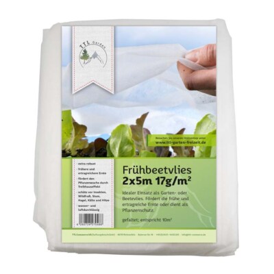 TTL Garden Wachstumsvlies, Frostschutzvlies 17g/m²