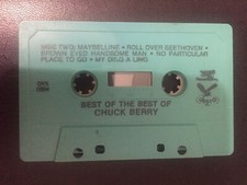 Chuck Berry Best Of The Best GTS 0004 1978 Gusto Cassette Tape ONLY