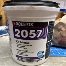 ROBERTS 2057-1. Construction Adhesive 1 gal, Pail, Creamy Tan   GR8 BUY