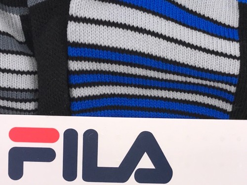 Men's FILA Black Bold COLORS Quarter Crew Socks - 6 PACK  - $36 MSRP  - Picture 5 of 12