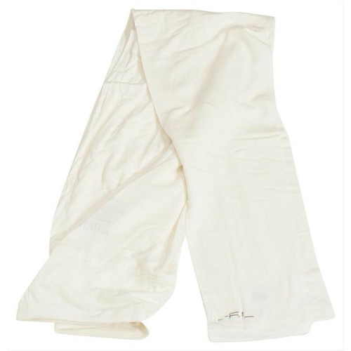 RALPH LAUREN Cream Stretch Modal Ultra Fine Knit Comfort Layer Leggings L