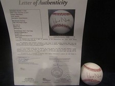 Hideo Nomo Autographed OML (Selig) Baseball - JSA L.O.A.