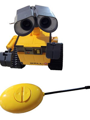 DISNEY PIXAR INTERACTIVE WALL-E WITH ITS REMOTE CONTROL