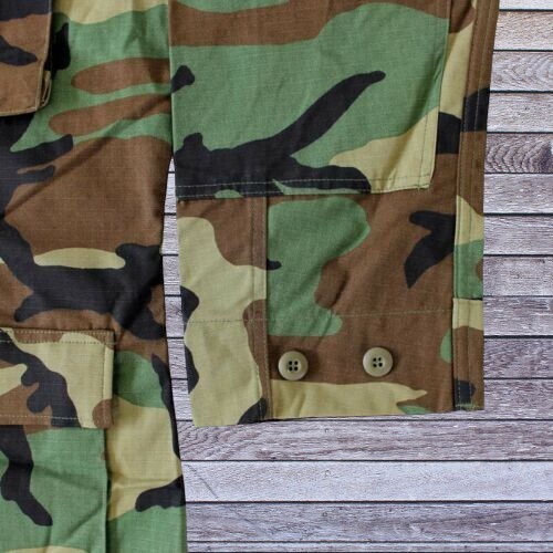 Veste de treillis camouflage woodland enfant