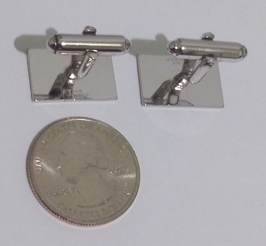 Nice Vintage Signed Anson Rectangular Men's Cuffl… - image 3