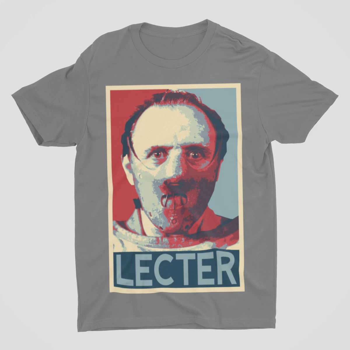 Silence of the lambs T Shirt lecter Hannibal movie Retro Classic Tee Killer Dr