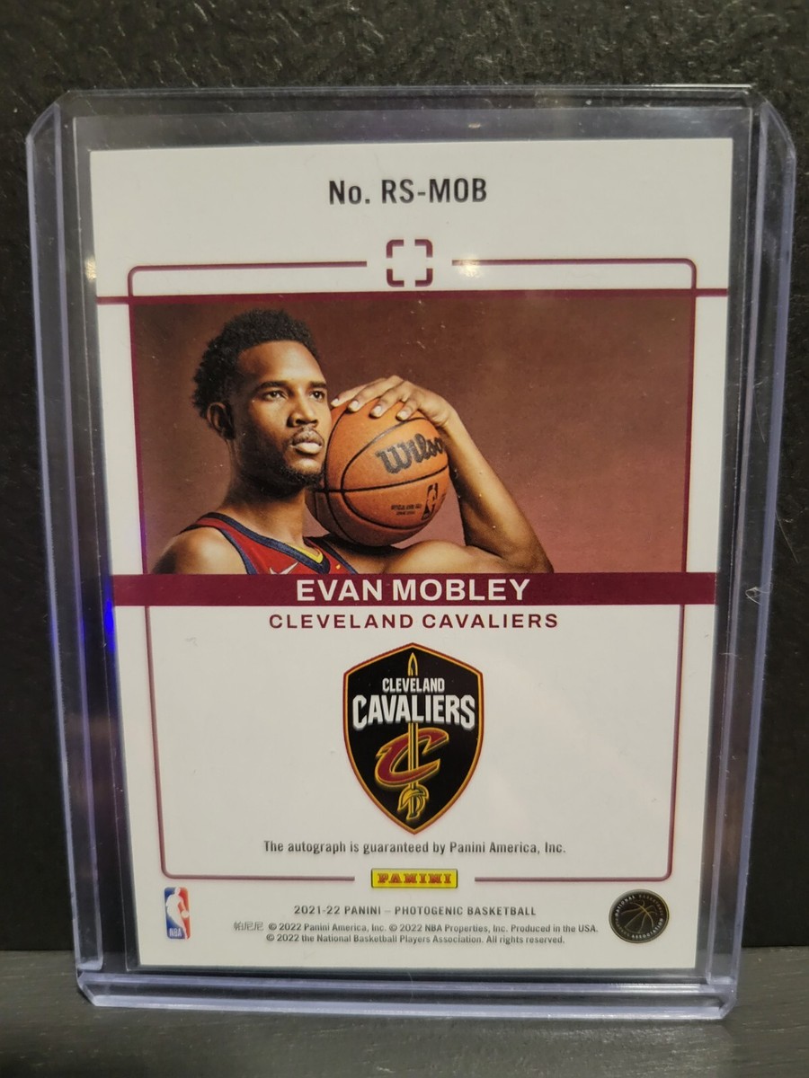 Evan Mobley RC 2021-22 Panini Photogenic Autograph | eBay