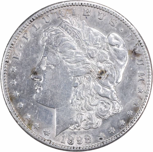 1898-S Morgan Silver Dollar EF Uncertified #850