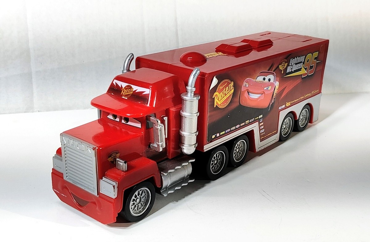 Disney Cars Mack Truck Hauler Toy | eBay