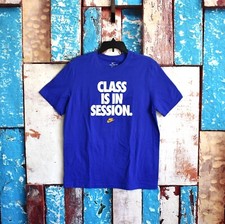 Men's Nike Sportswear T-Shirt Short Sleeve Activewear Standard Fit MEDIUM Blue