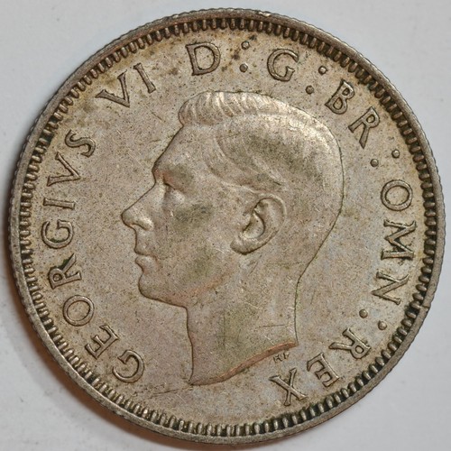 1940 Great Britain, Shilling, Almost Uncirculated Condition, Silver, C7397 - Picture 2 of 3