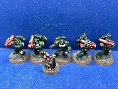 5 Devastoren der Dark Angels GUT BEMALT 2